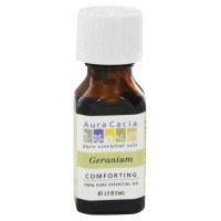 Aura Cacia, 100% Pure Essential Oil, Geranium Comforting - 0.5 fl oz (15 ml)