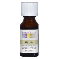 Aura Cacia, 100% Pure Essential Oil, Myrrh - 0.5 fl oz (15 ml)