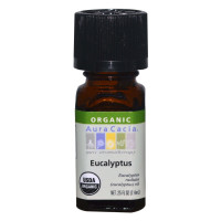 Aura Cacia, Organic, Eucalyptus - 0.25 fl oz (7.4 ml)