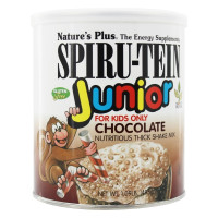 Nature's Plus, Spiru-Tein Junior, Nutritious Milk Shake, Chocolate - 1.09 lb (495 g)