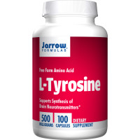 Jarrow Formulas, L-Tyrosine, 500 mg - 100 Capsules