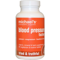 Michael's Naturopathic, Blood Pressure Factors - 90 Veggie Tabs