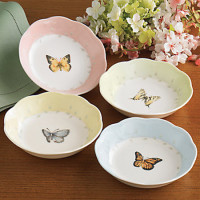 Lenox, Butterfly Meadow, Colors Fruit Dishes - 4 Set