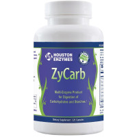 Houston Enzymes, ZyCarb, Multi-Enzyme - 120 Capsules