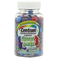 Centrum, Flavor Burst Adult Chews, Mixed Fruit - 120 Count