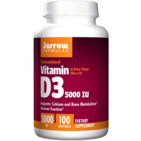 Jarrow Formulas, Vitamin D3, 5000 IU - 100 Softgels