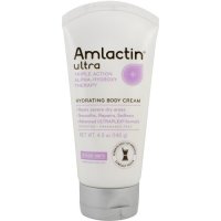 AmLactin, Alpha-Hydroxy Therapy Ultra Hydrating Body Cream, White - 4.9 Ounce