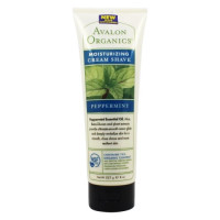 Avalon Organics, Moisturizing Cream Shave, Peppermint - 8 oz (227 g)