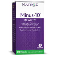 Natrol, Minus-10 Cellular Rejuvenation, Alpha Lipoic Acid - 120 Tablets