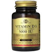 Solgar, Vitamin D3, Cholecalciferol 5,000 IU - 100 Softgels