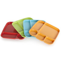 Nordic Ware, Party Trays, Assorted Colors, Set of 4