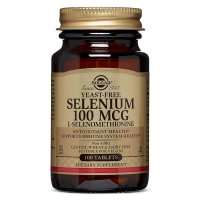 Solgar, Selenium, Yeast-Free - 100 Tablets (100 mcg)