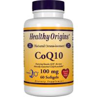Healthy Origins, CoQ10, Kaneka Q10, 100 mg - 60 Softgels