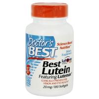 Doctor's Best, Lutein With Lutemax 2020, 20 mg - 180 Softgels