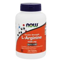 Now Foods, L-Arginine, 1,000 mg - 120 Tablets