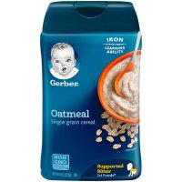 Gerber, Organic Single-Grain Baby Cereal for Supported Sitter - 8 oz  *Select Flavor