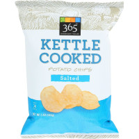 365 Everyday Value, Kettle Cooked Potato Chips, Salted - 5 oz (142 g)