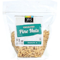 365 Everyday Value, Unsalted Pine Nuts - 8 oz (227 g) x 2 Packs