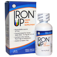 A.C. Grace, Iron Up, Liquid Iron Supplement, Grape Flavor - 2 oz (60 ml)