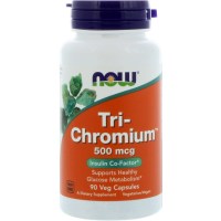 Now Foods, Tri-Chromium, 500 mcg - 90 Veg Capsules