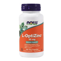 Now Foods, L-OptiZinc, 30 mg - 100 Veg Capsules