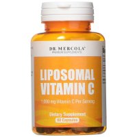 Dr. Mercola, Liposomal Vitamin C, 1,000 mg - 60 Licaps Capsules