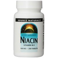 Source Naturals, Niacin, 100 mg - 250 Tablets