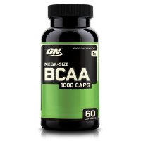 Optimum Nutrition, BCAA 1000 Caps, Mega-Size, 1,000 mg - 60 Capsules