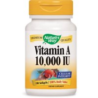 Nature's Way, Vitamin A, 10,000 IU - 100 Softgels