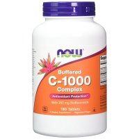 Now Foods, Buffered C-1000 Complex - 180 Tablets