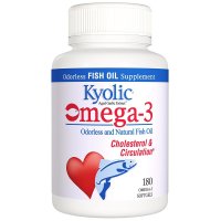 Kyolic, Aged Garlic Extract™ Omega-3, Odorless and Natural Fish Oil - 180 Softgels