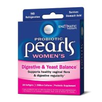 Enzymatic Therapy, Probiotic Pearls Women's, Digestive & Yeast Balance - 30 Softgels