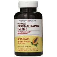 American Health, Chewable Original Papaya Enzyme - 250 Chewable Tablets