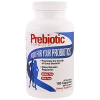 Health Plus, Prebiotic Formula, 500 mg - 180 Capsules