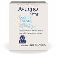 Aveeno, Baby, Eczema Therapy, Soothing Bath Treatment, Fragrance Free - 3.75 oz (106 g)