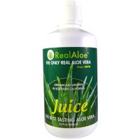 Real Aloe Inc., Aloe Vera Juice - 32 fl oz (960 ml)