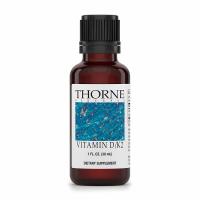 Thorne Research, Vitamin D/K2 Liquid, Support Healthy Bones and Muscles - 1 fl oz.