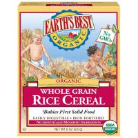 Earth's Best, Organic Rice Cereal - 8 oz (227 g)