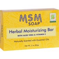 At Last Naturals, MSM Soap, Herbal Moisturizing Bar - 3 oz. (85 g)