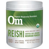 OM Organic Mushroom Nutrition, Reishi, Mushroom Powder - 7.14 oz (200 g)