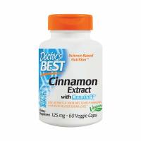 Doctor's Best, Best Cinnamon Extract, 125 mg - 60 Veggie Caps