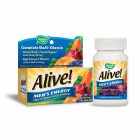 Nature's Way, Alive!, Men's Energy Multi-vitamin/Multi-mineral - 50 Tablets