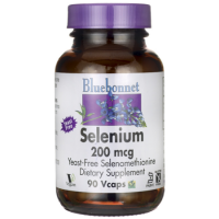 Bluebonnet Nutrition, Selenium, Yeast-Free Selenomethionine, 200 mcg - 90 Veggie Caps