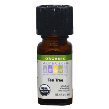 Aura Cacia, Organic, Tea Tree - 0.25 fl oz (7.4 ml)