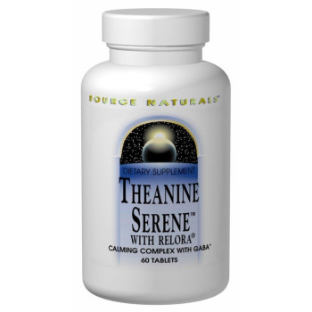 Source Naturals, Theanine Serene with Relora - 60 Tablets