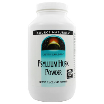 Source Naturals, Psyllium Husk Powder - 12 oz (340g)