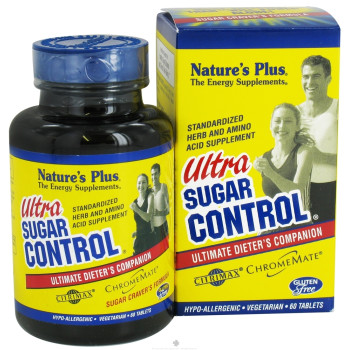 Nature's Plus, Ultra Sugar Control, Ultimate Dieter's Companion - 60 Tablets