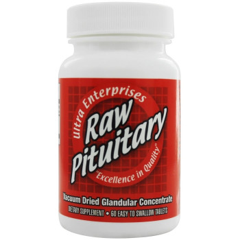 Ultra Glandular Enterprises, Raw Pituitary - 60 Easy-To-Swallow Tablets