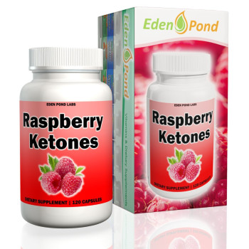 Eden Pond, Raspberry Ketones, Natural Weight Loss, 250 mg - 120 Capsule