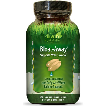 Irwin Naturals, Bloat-Away - 60 Liquid Soft-Gels